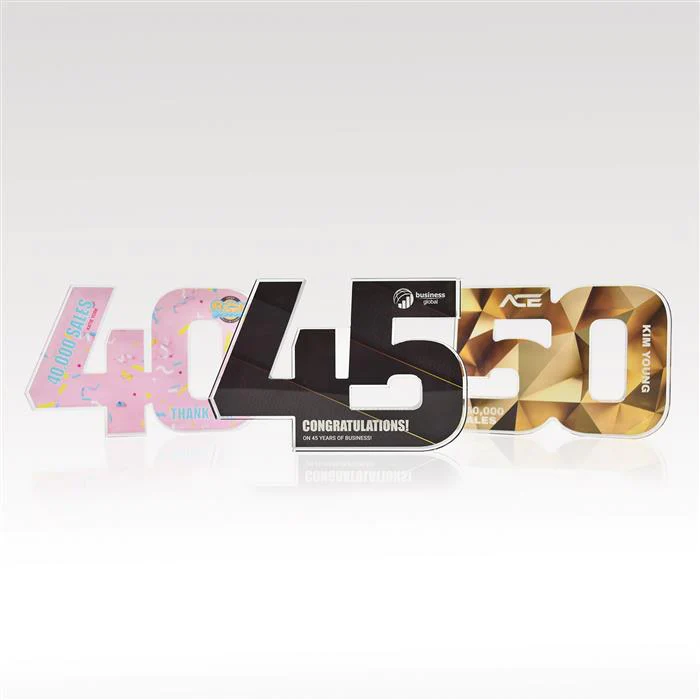 Acrylic Numbers - Double Digit - Image 4